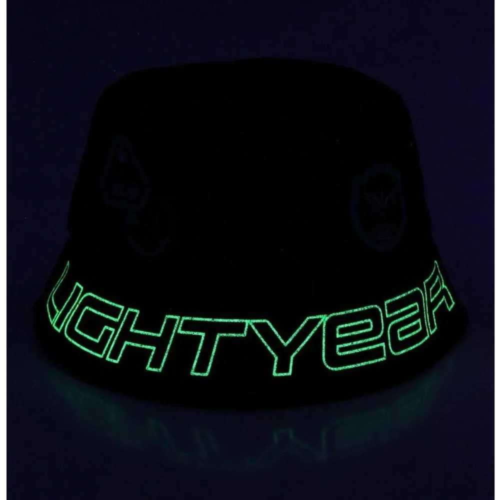 Disney Pixar Lightyear Star Command Patches Youth Glow-in-the-Dark Bucket Hat - Picture 2 of 3
